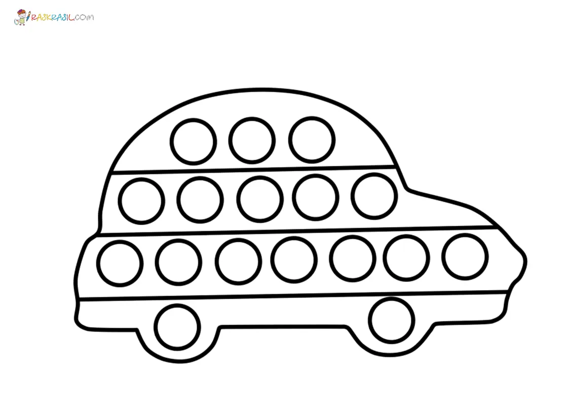 Pop It Coloring Pages 54
