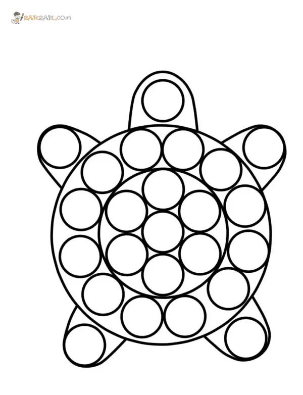 Pop It Coloring Pages 59