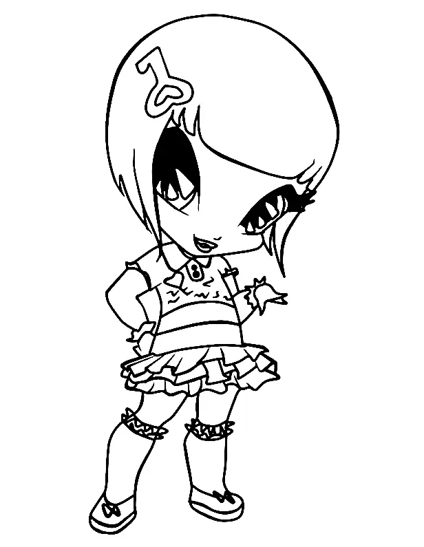 Pop Pixie Coloring Pages 10