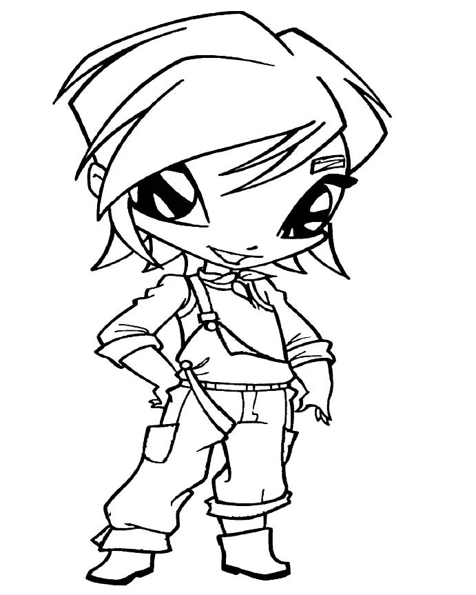 Pop Pixie Coloring Pages 13