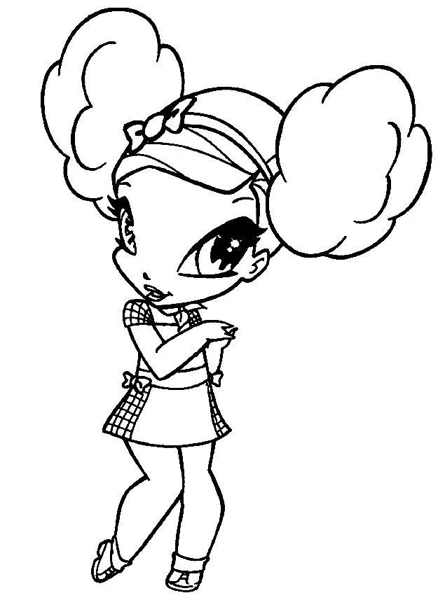 Pop Pixie Coloring Pages 16