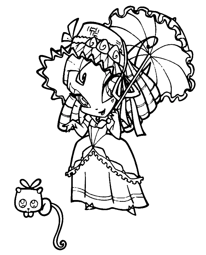 Pop Pixie Coloring Pages 18