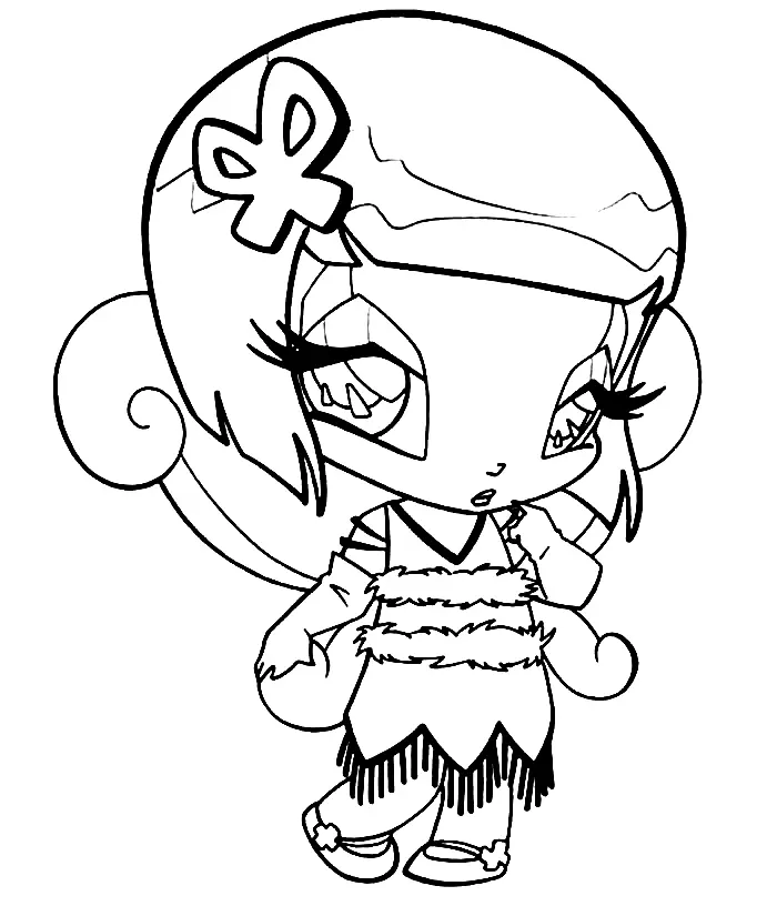 Pop Pixie Coloring Pages 19