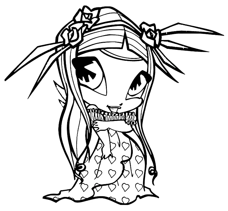 Pop Pixie Coloring Pages 21