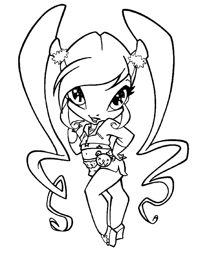 Pop Pixie Coloring Pages 26