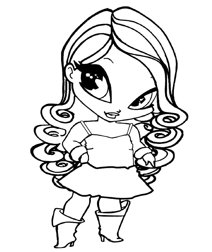 Pop Pixie Coloring Pages 27