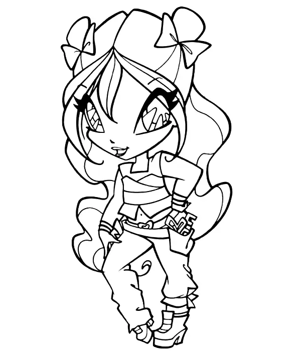Pop Pixie Coloring Pages 3