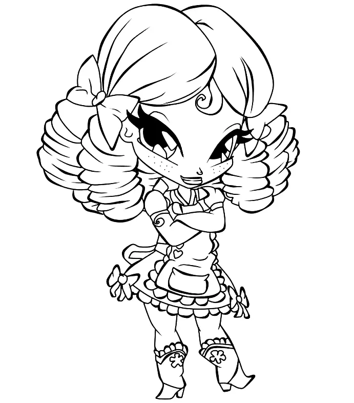 Pop Pixie Coloring Pages 32
