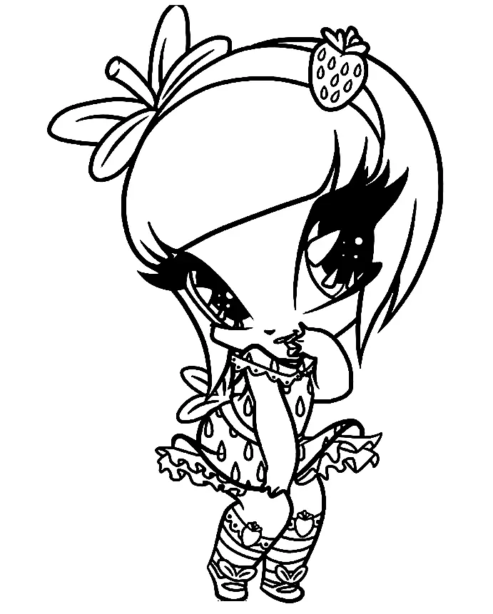 Pop Pixie Coloring Pages 34