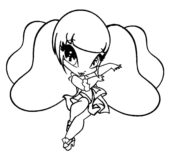 Pop Pixie Coloring Pages 36