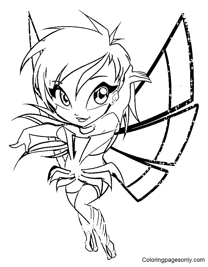Pop Pixie Coloring Pages 4