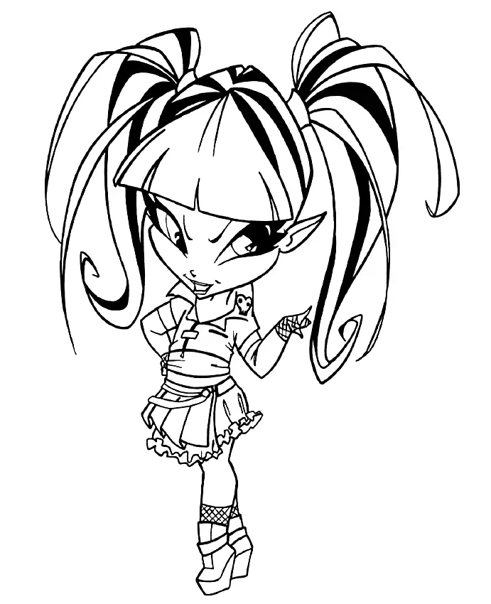 Pop Pixie Coloring Pages 5