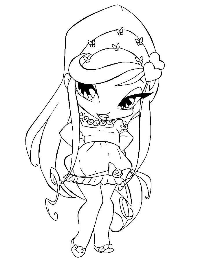 Pop Pixie Coloring Pages 8