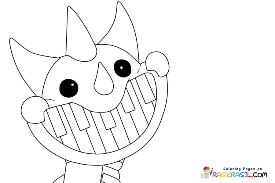 Poppy Playtime 4 Coloring Pages