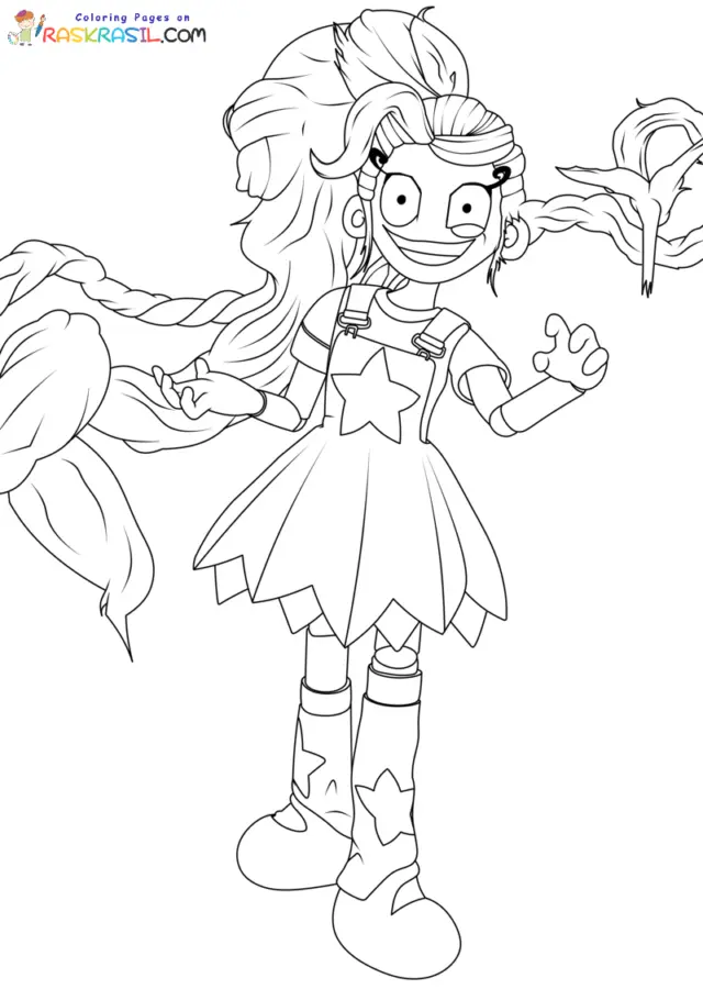 Poppy Playtime 5 Para Colorear 11
