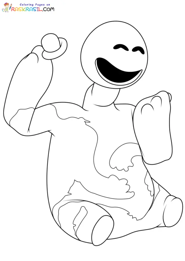 Poppy Playtime 5 Para Colorear 18