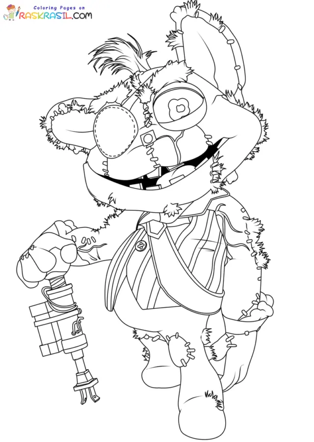 Poppy Playtime 5 Para Colorear 8