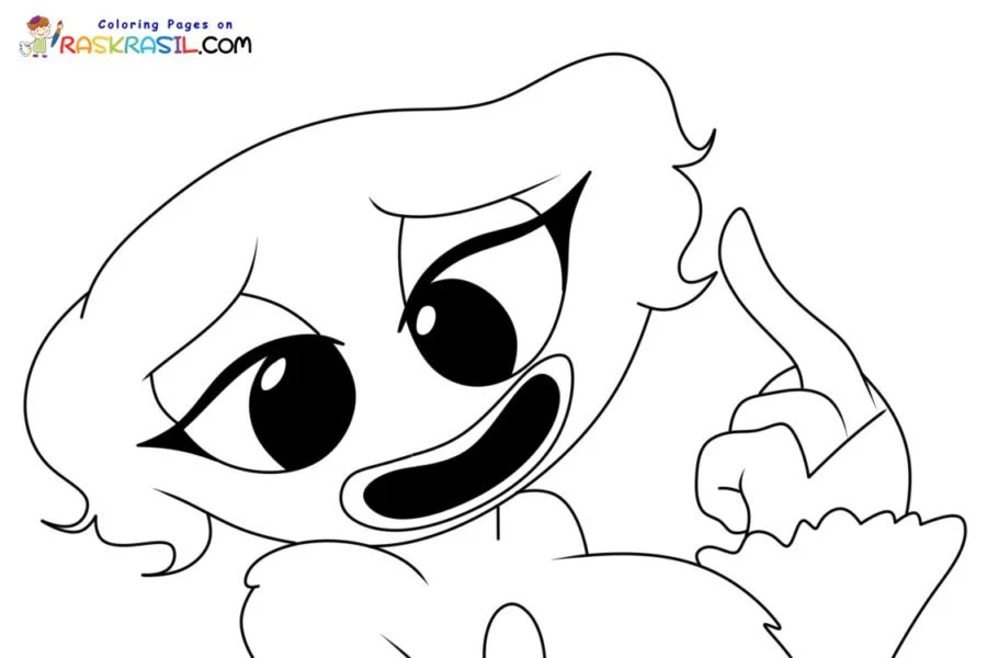 Desenhos de Poppy Playtime Chapter 3 Para Colorir 14