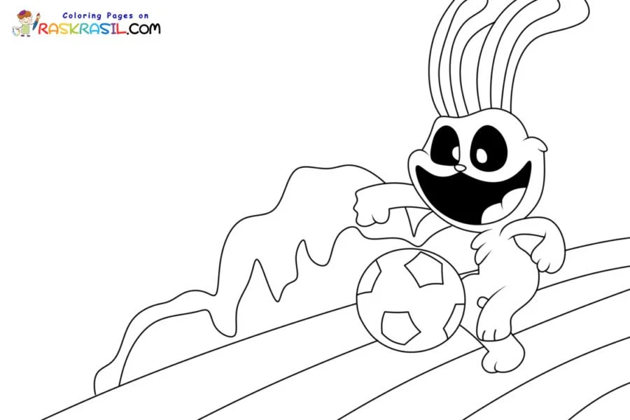 Desenhos de Poppy Playtime Chapter 3 Para Colorir 4