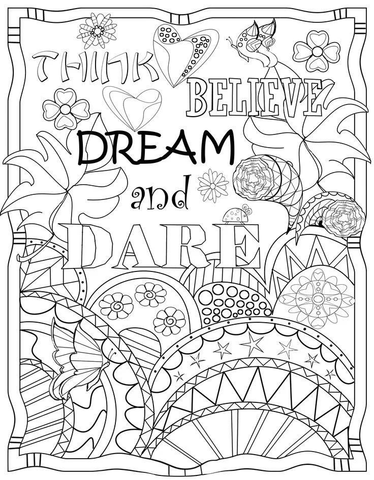 Positividad Para Colorear 13