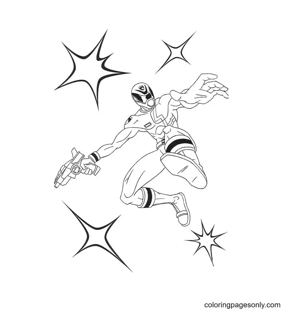 Power Rangers Coloring Pages 60