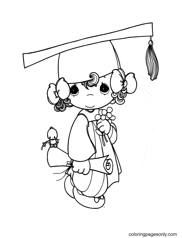 Precious Moments Coloring Pages 19