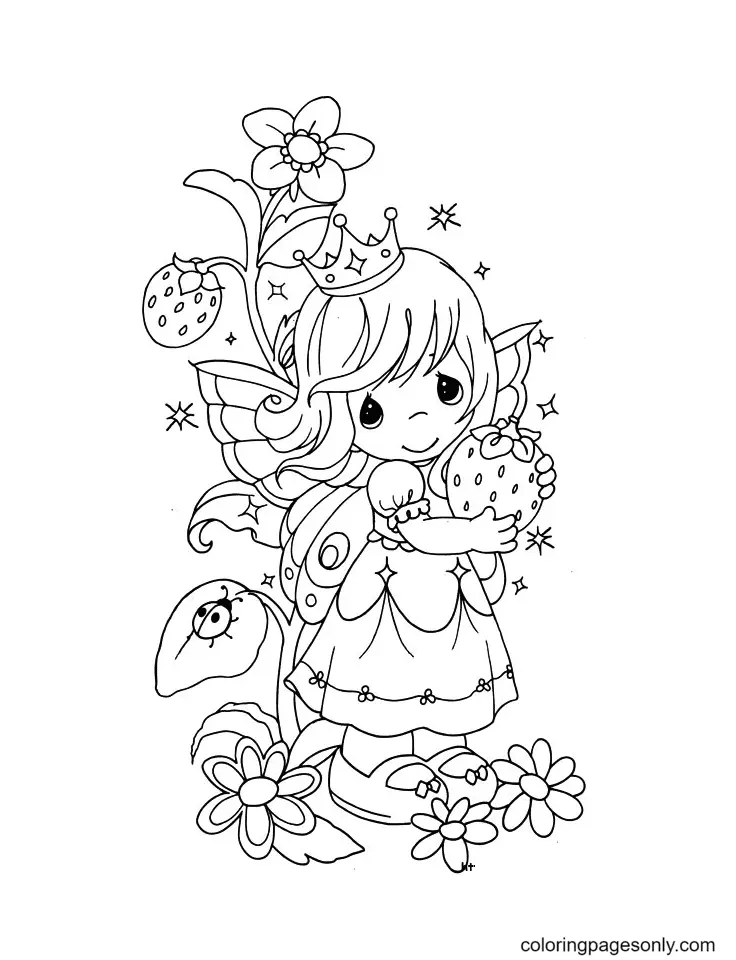 Precious Moments Coloring Pages 24