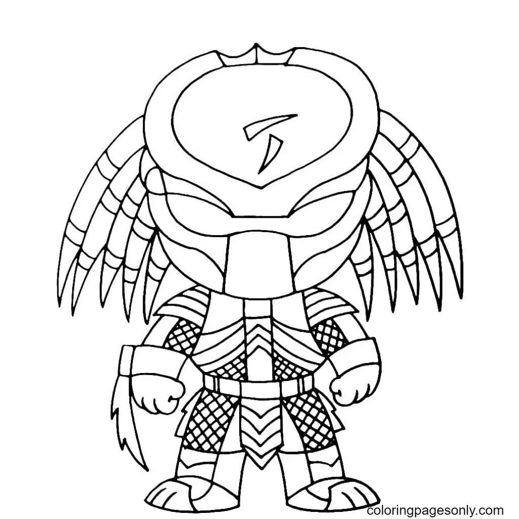 Predator Ausmalbilder 7