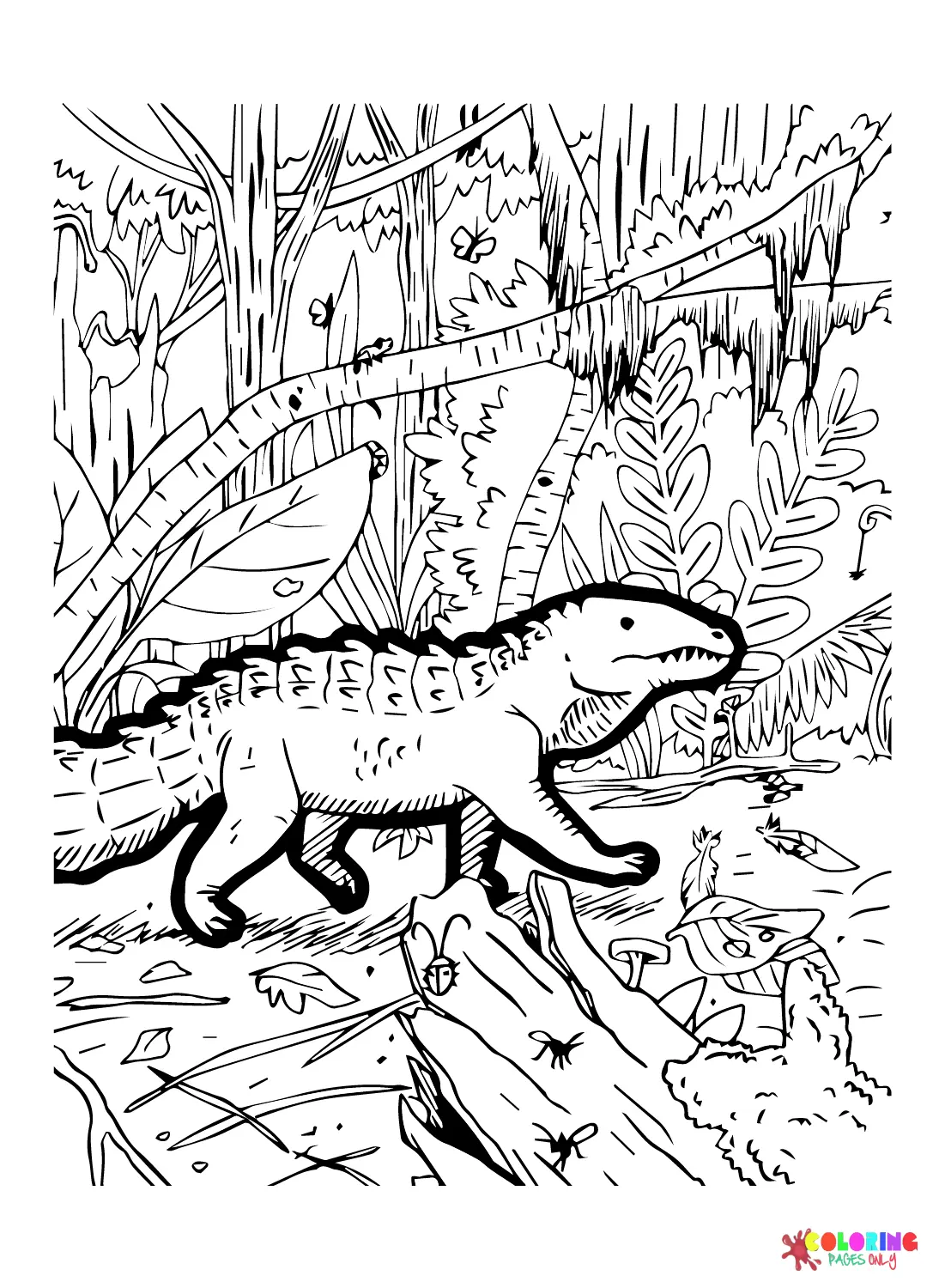 La Prehistoria Para Colorear 15