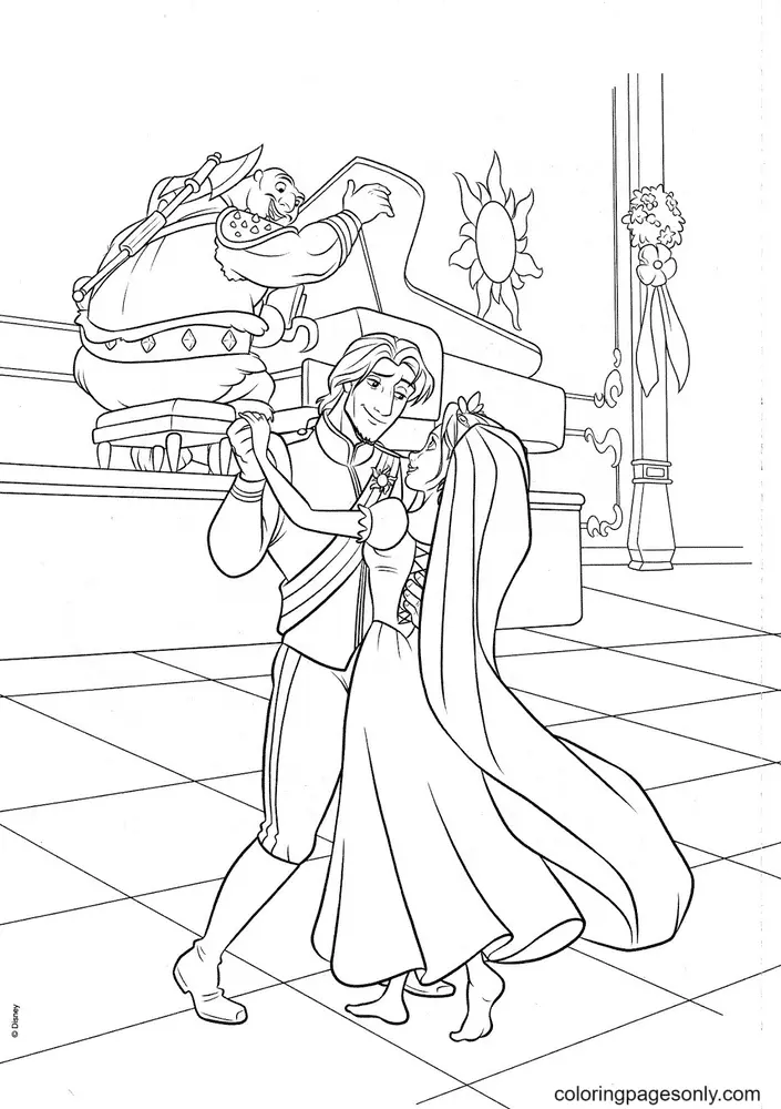 Desenhos de Princess Para Colorir 102