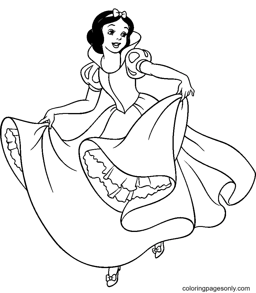 Princess Coloring Pages 110