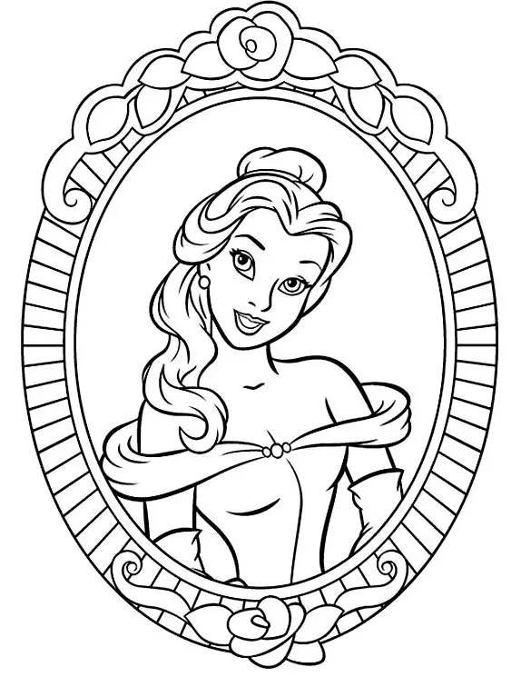 Desenhos de Princess Para Colorir 133