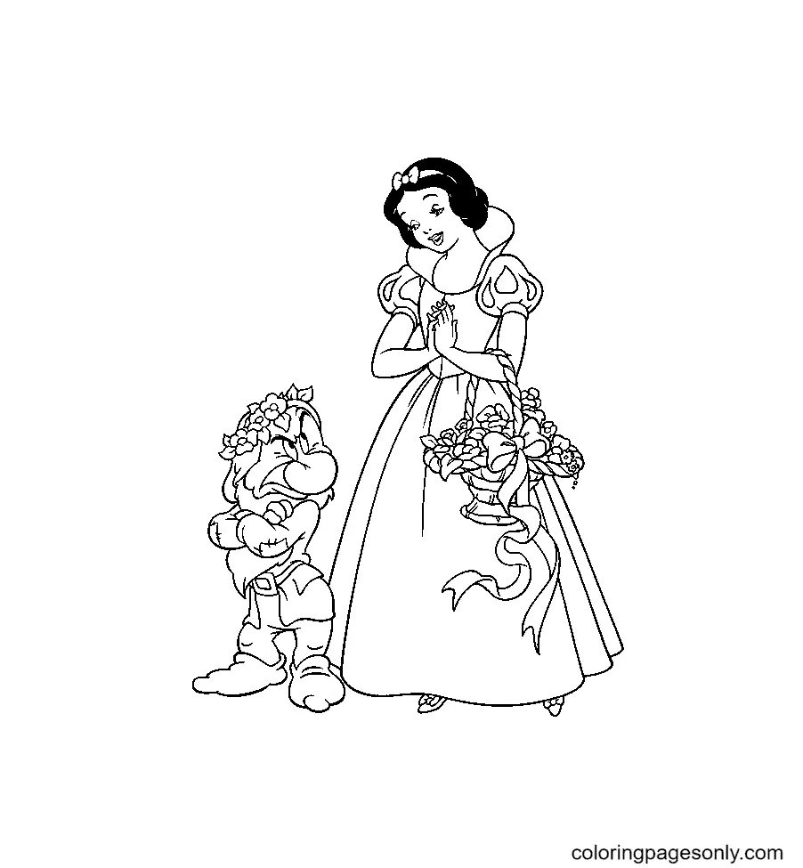 Princess Coloring Pages 136