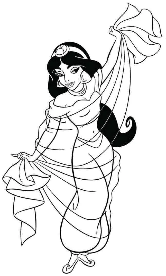 Princesas Para Colorear 138