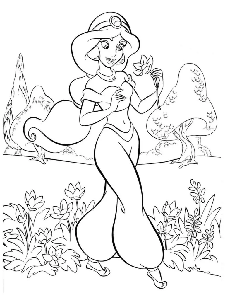 Desenhos de Princess Para Colorir 158
