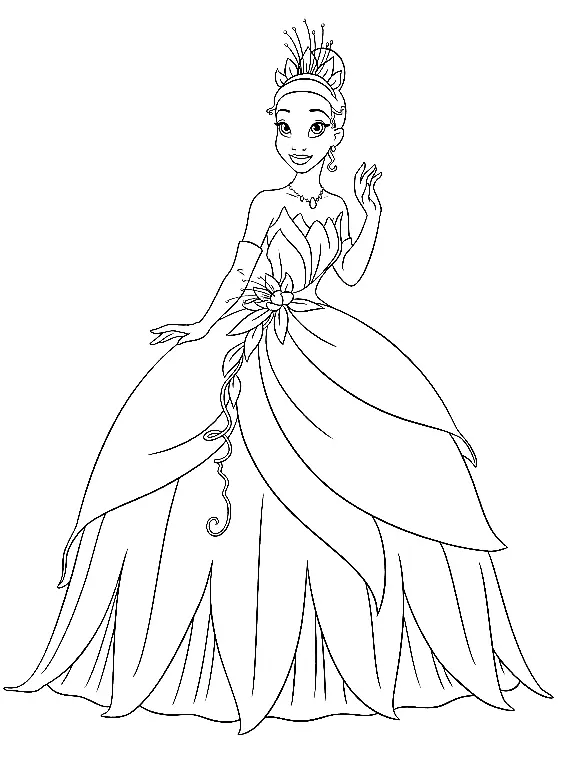 Desenhos de Princess Para Colorir 160