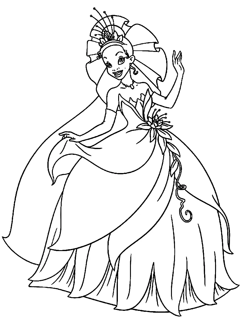Desenhos de Princess Para Colorir 166