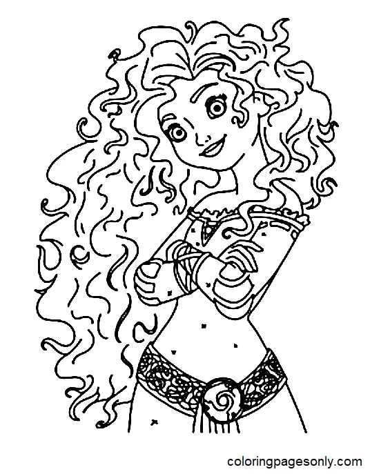 Desenhos de Princess Para Colorir 168