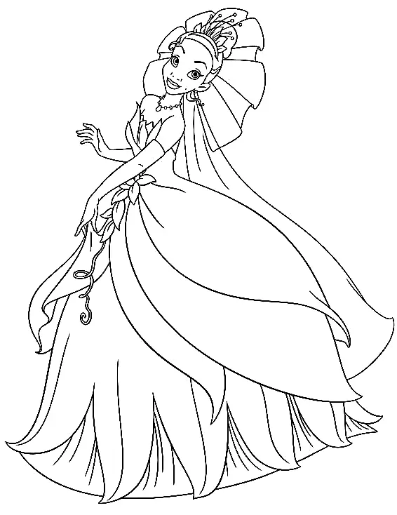 Princesas Para Colorear 175