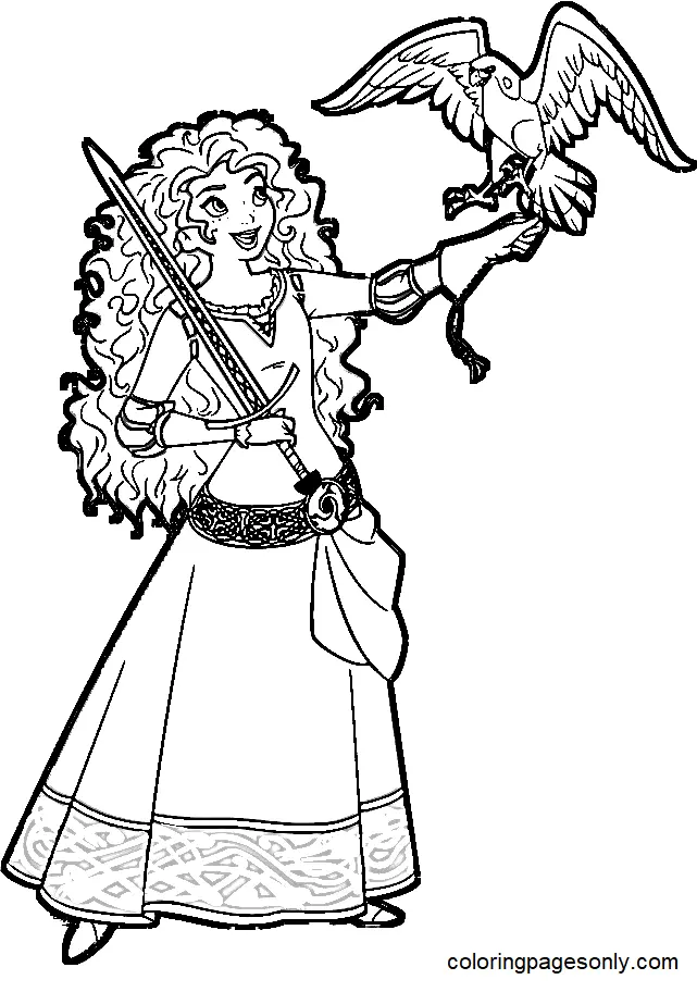 Desenhos de Princess Para Colorir 176