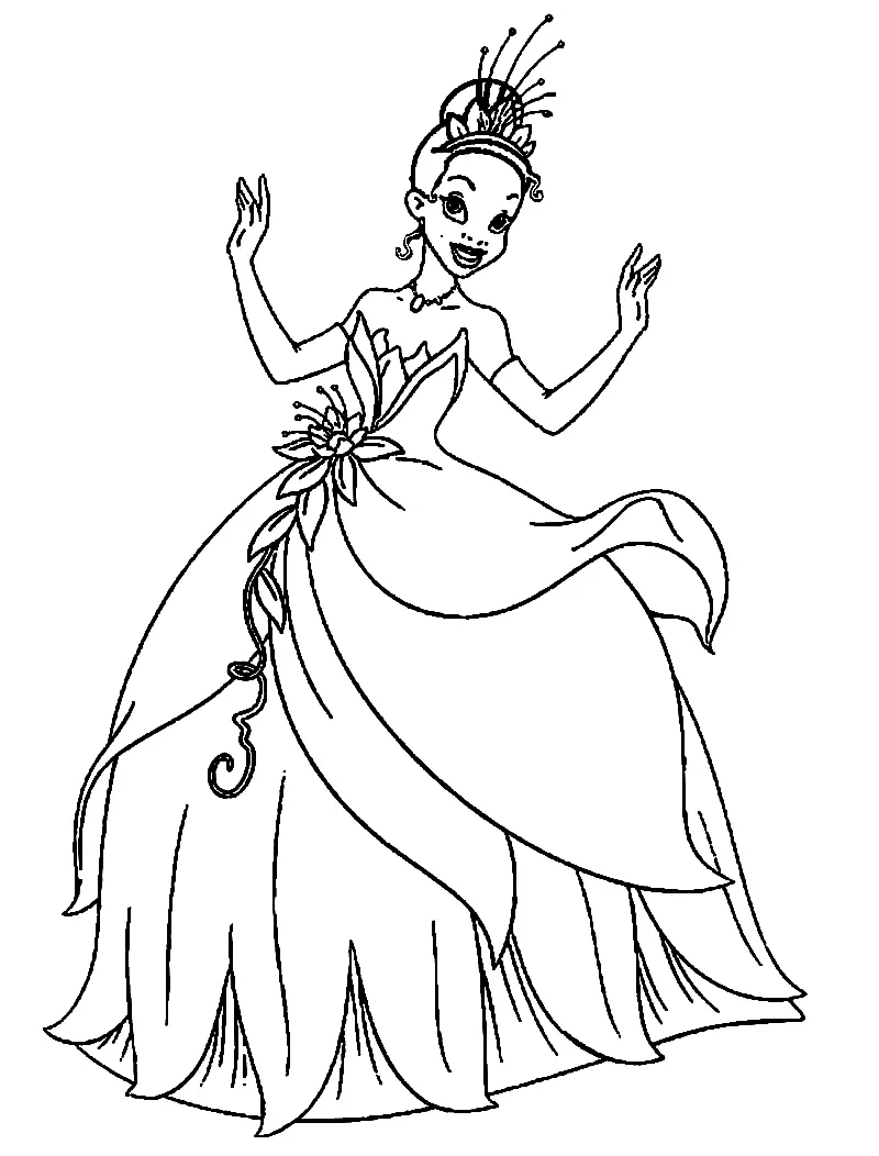 Desenhos de Princess Para Colorir 181