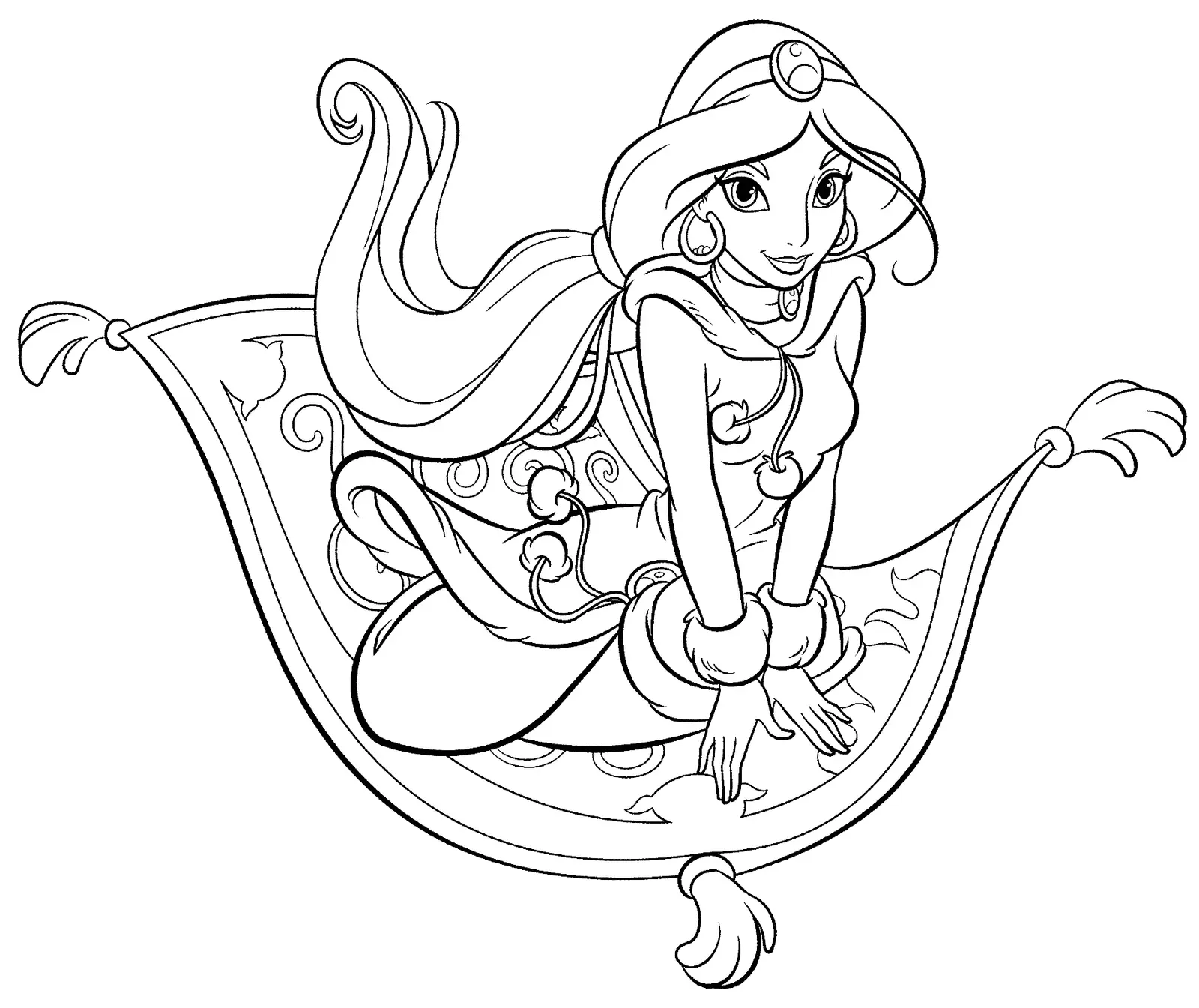 Princess Coloring Pages 56