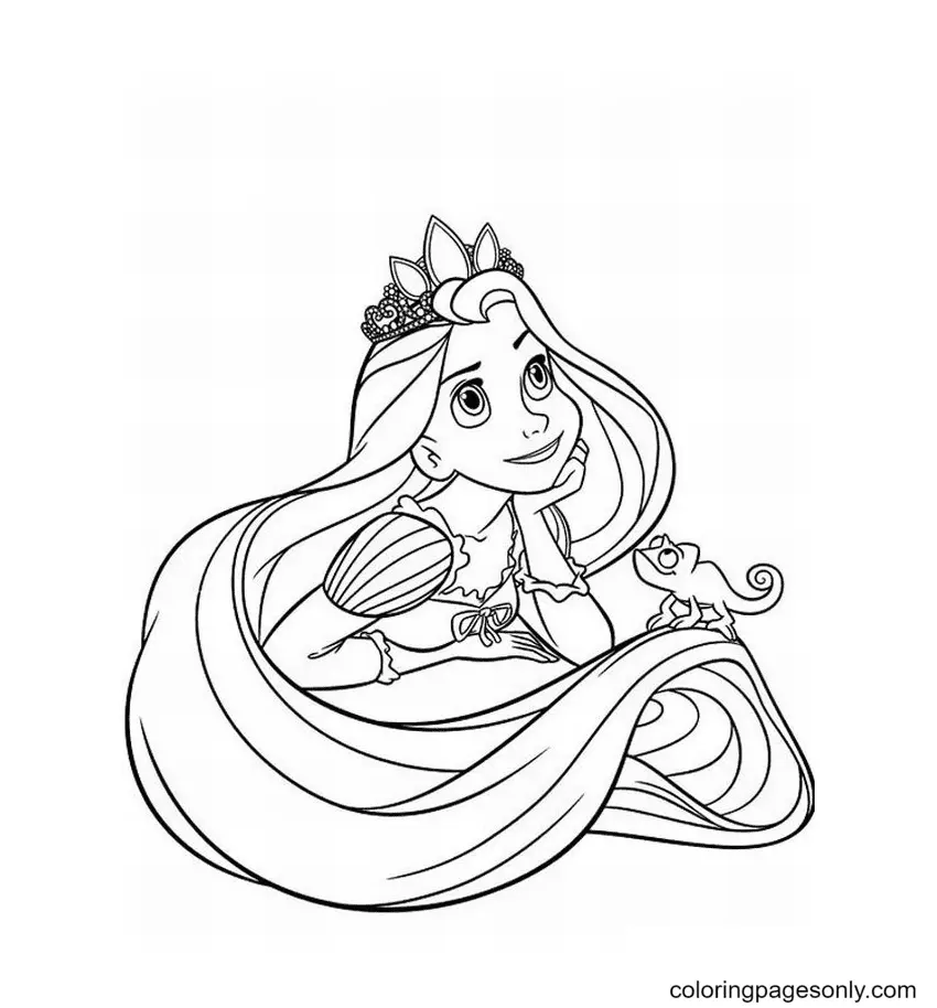 Princesas Para Colorear 61