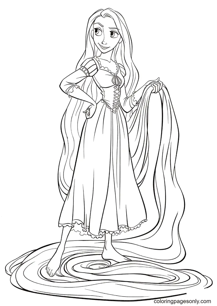 Princesas Para Colorear 64