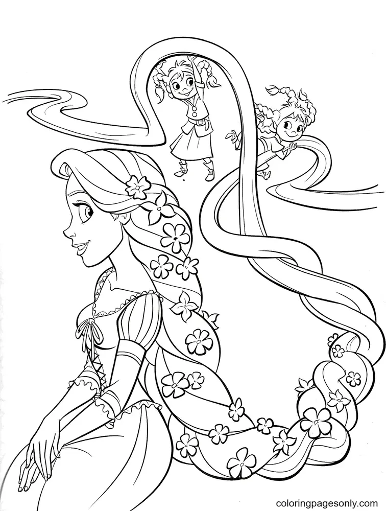 Princesas Para Colorear 88