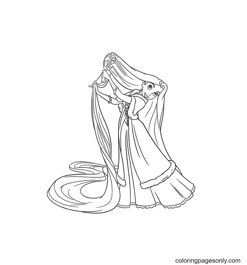 Princess Coloring Pages 90