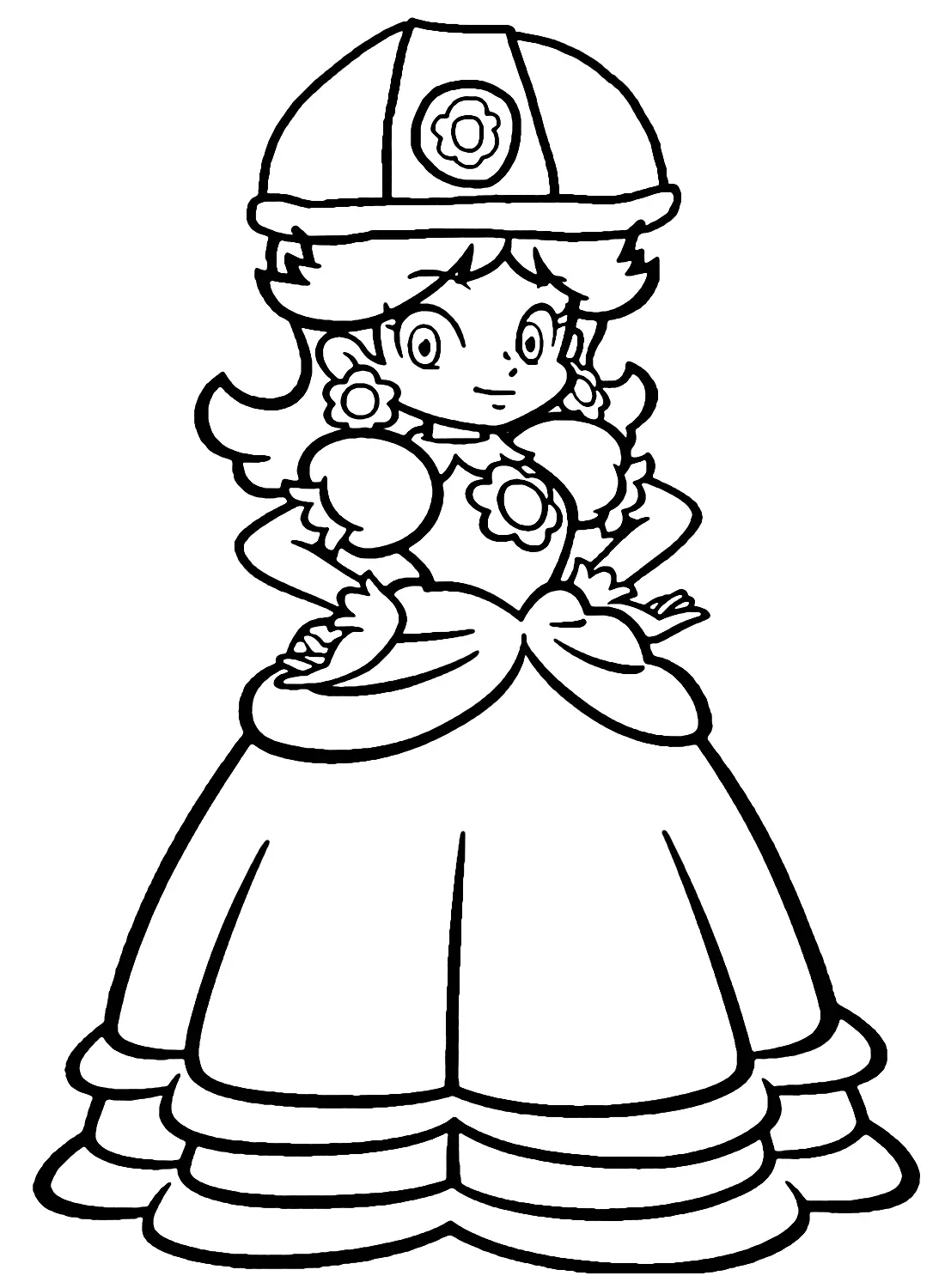 Prinzessin Daisy Ausmalbilder