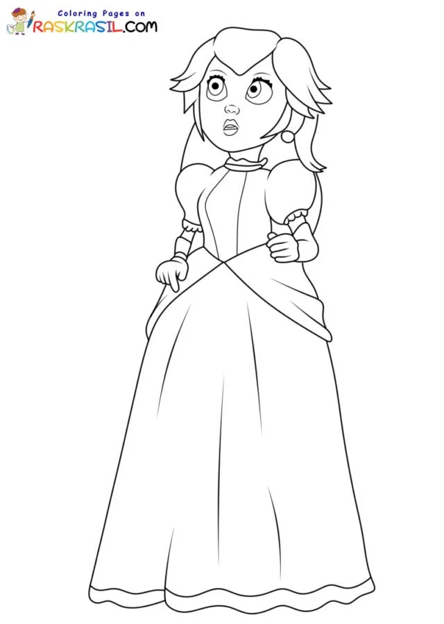 Prinzessin Peach Ausmalbilder 72