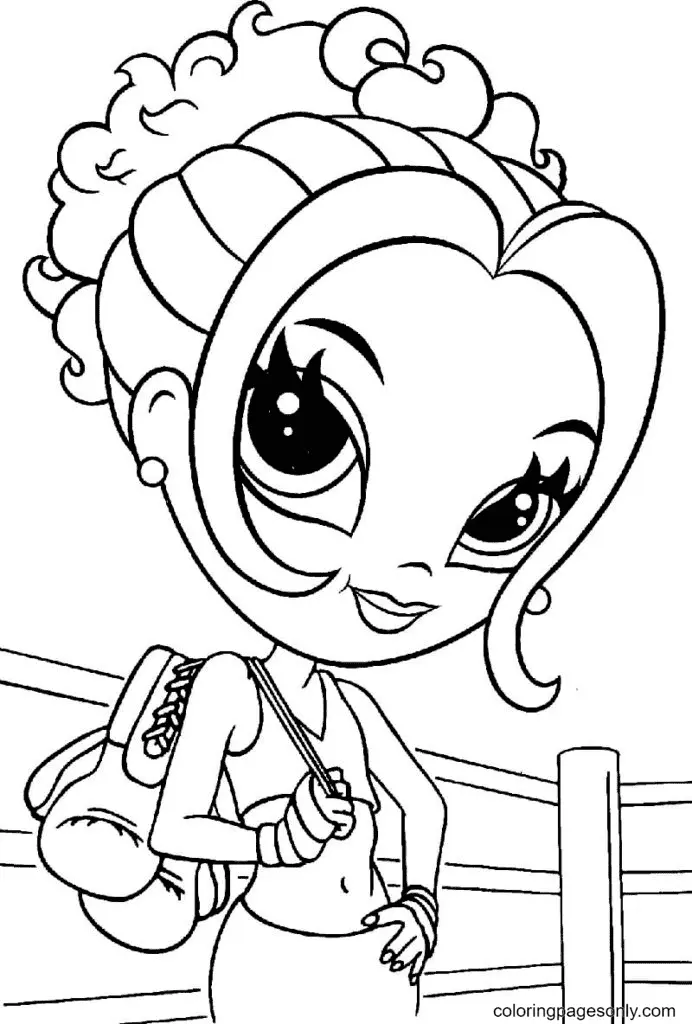 Druckbare Lisa Frank Ausmalbilder 51