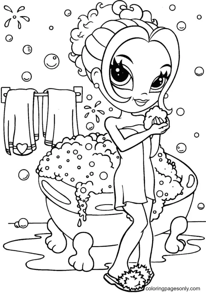 Druckbare Lisa Frank Ausmalbilder 54